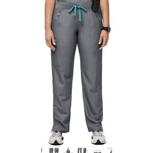 Figs X SMALL Kade Cargo Scrub Pants Graphite Gray Womens Bottoms